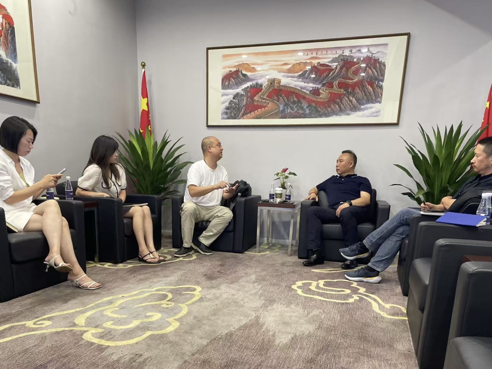 专家团指导现场